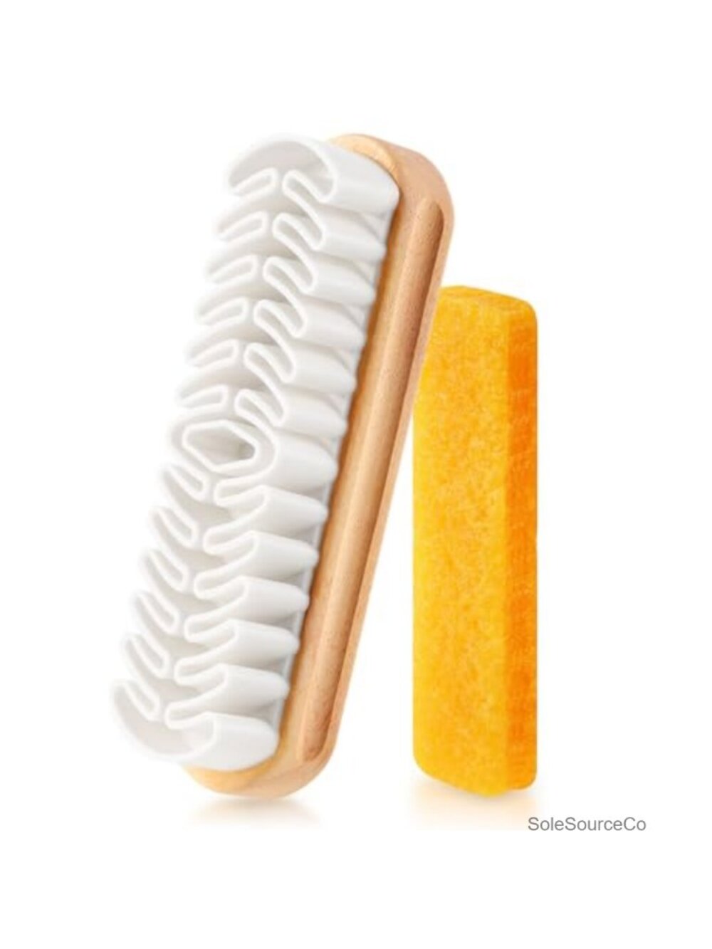 Suede Nubuck Cleaning Brush Set 2 Pc Crepe Eraser Shoe Care Kit
